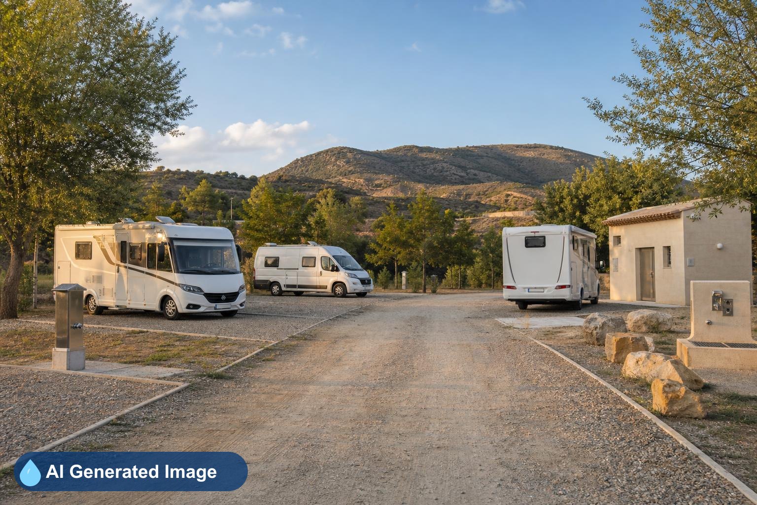 Área de autocaravanas Área autocaravanas Calatayud en Calatayud, Zaragoza