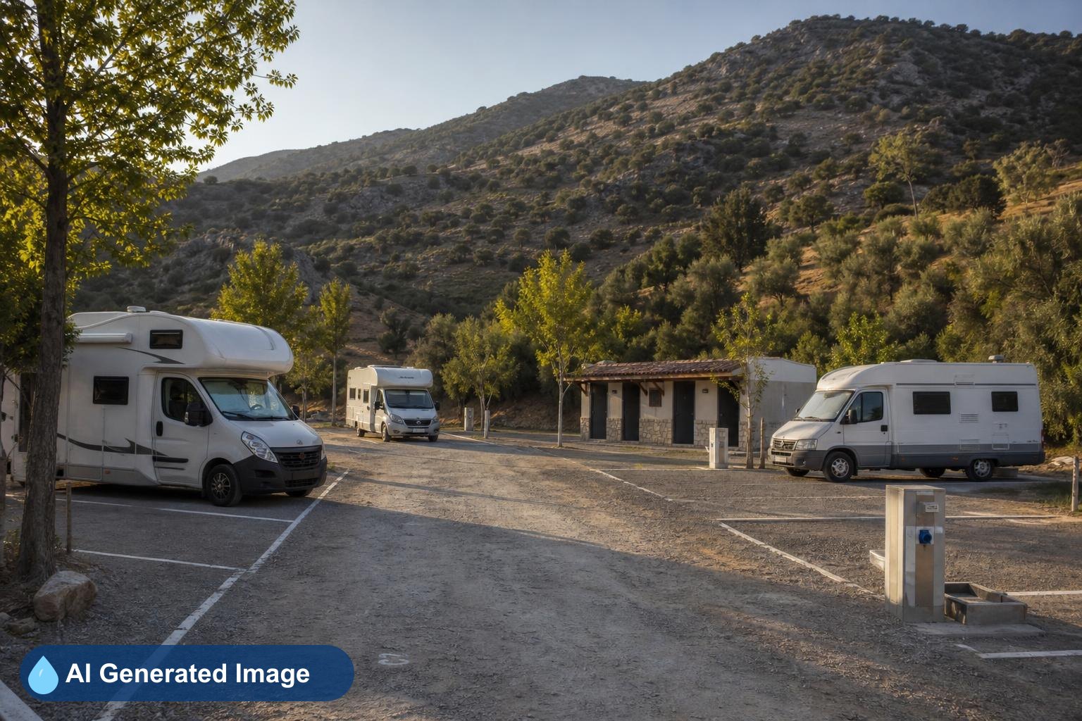 Área de autocaravanas Camper Park Riogazas en Cazorla, Jaén