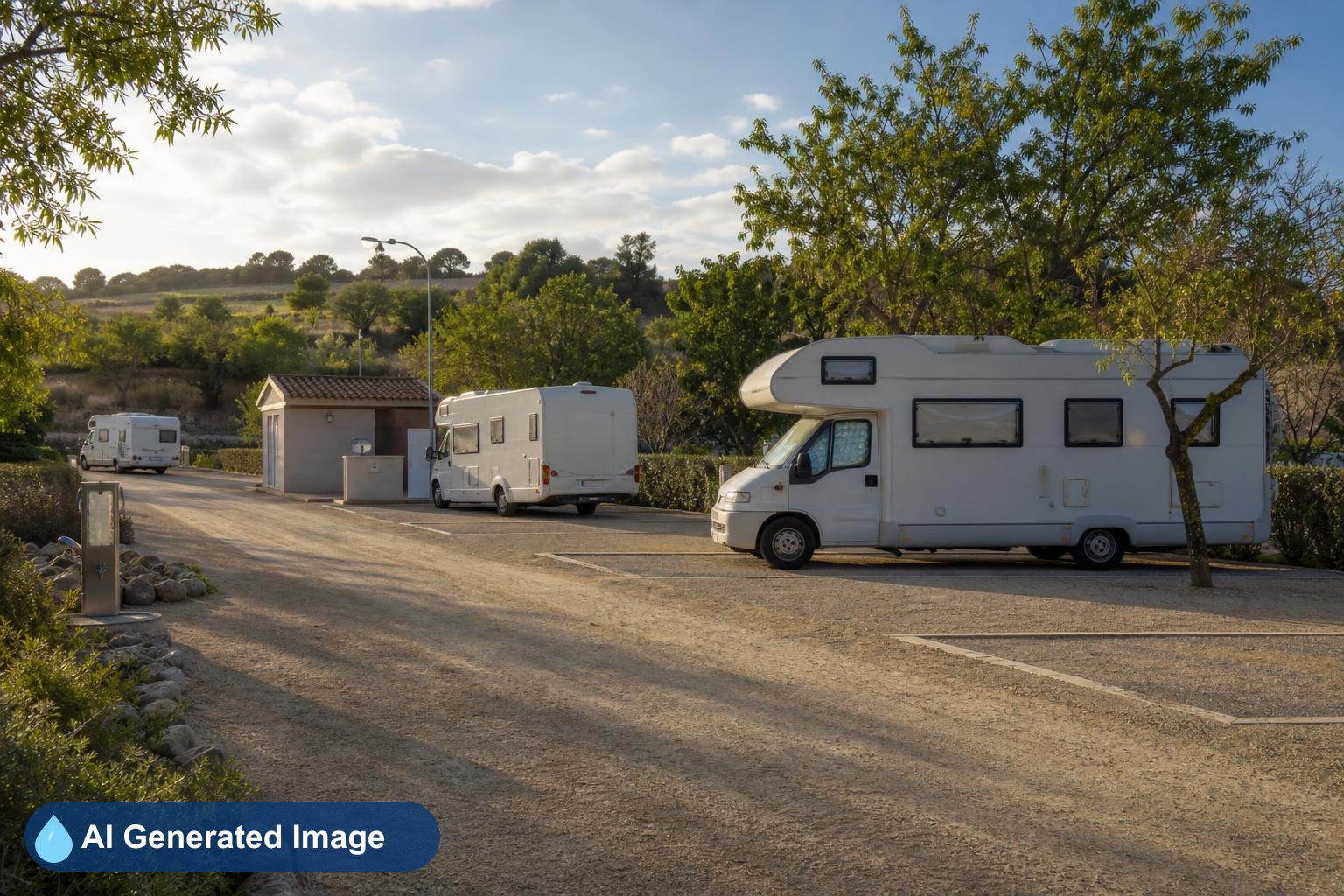 Área de autocaravanas Área autocaravanas El Puerto de Santa María en El Puerto de Santa María, Cádiz