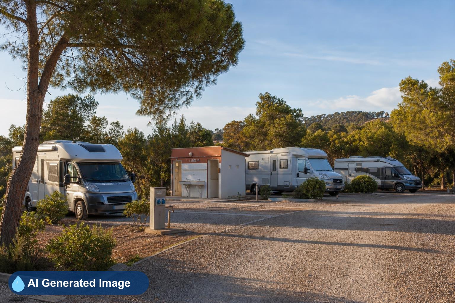 Área de autocaravanas Devesa Gardens Camping & Resort en València, Valencia