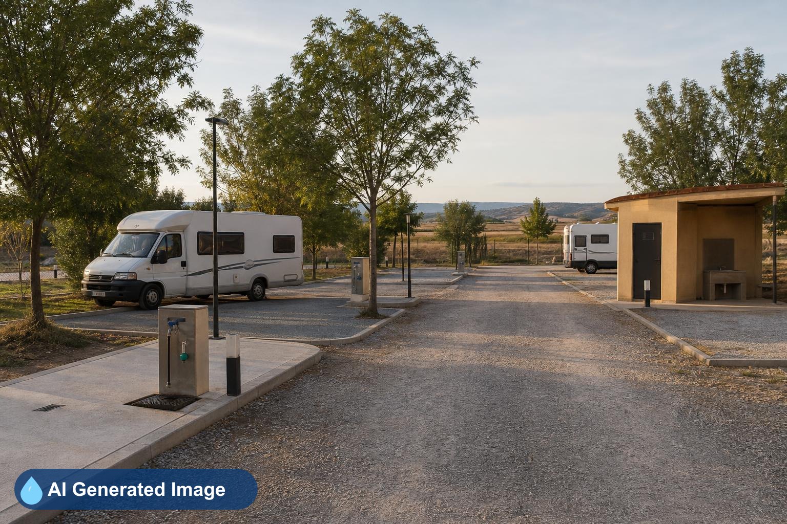 Área de autocaravanas Area de autocaravanas Farlete en Farlete, Zaragoza