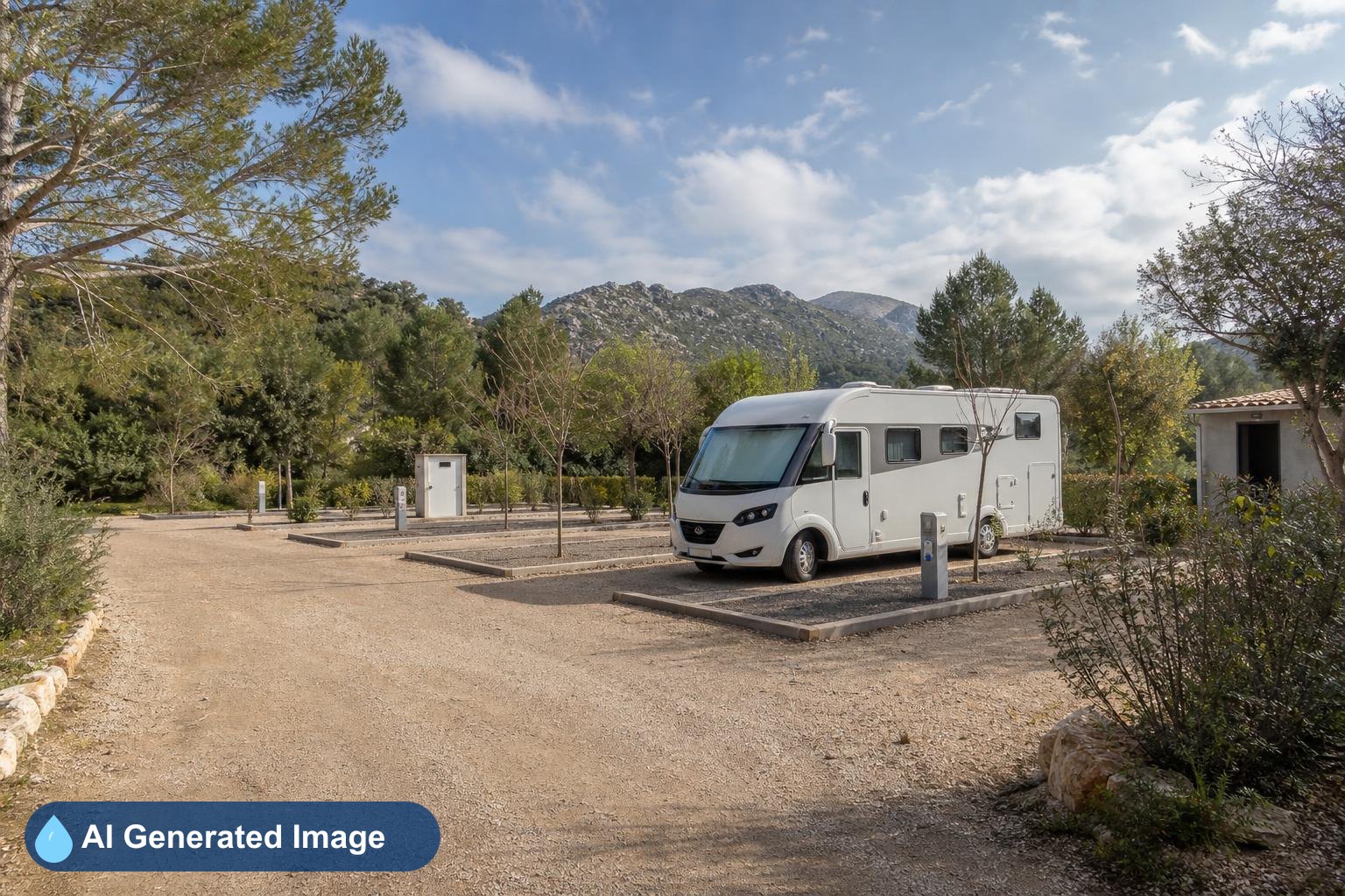 Área de autocaravanas Parking Camper en Inca, Illes Balears