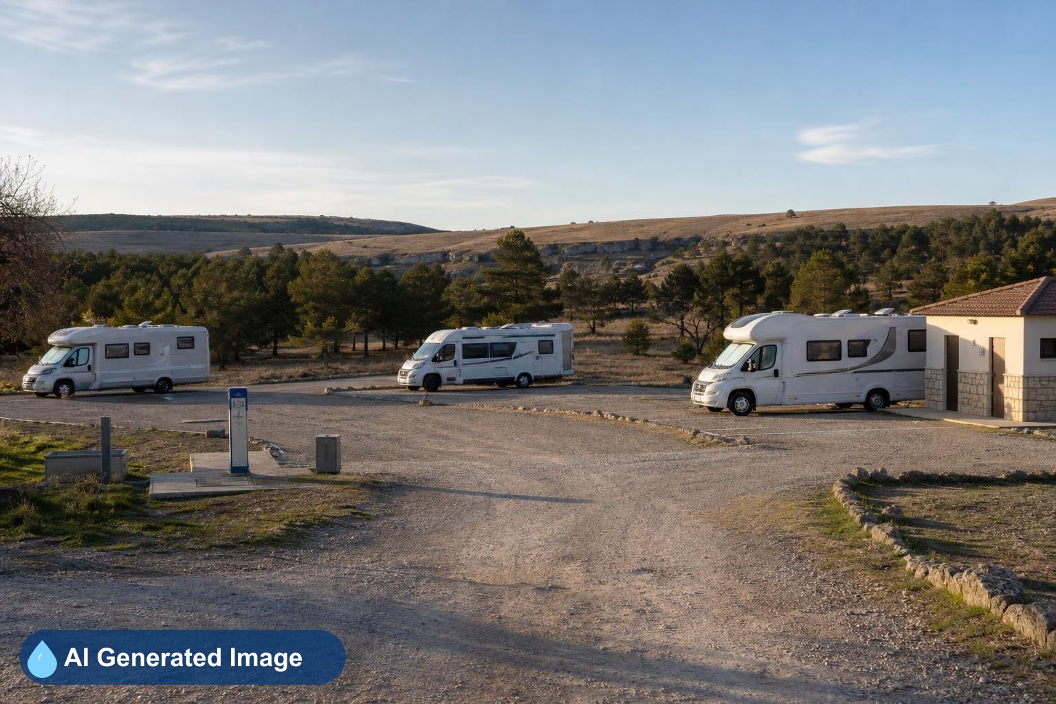Área de autocaravanas Área de Autocaravanas Cuéllar en Cuéllar, Segovia