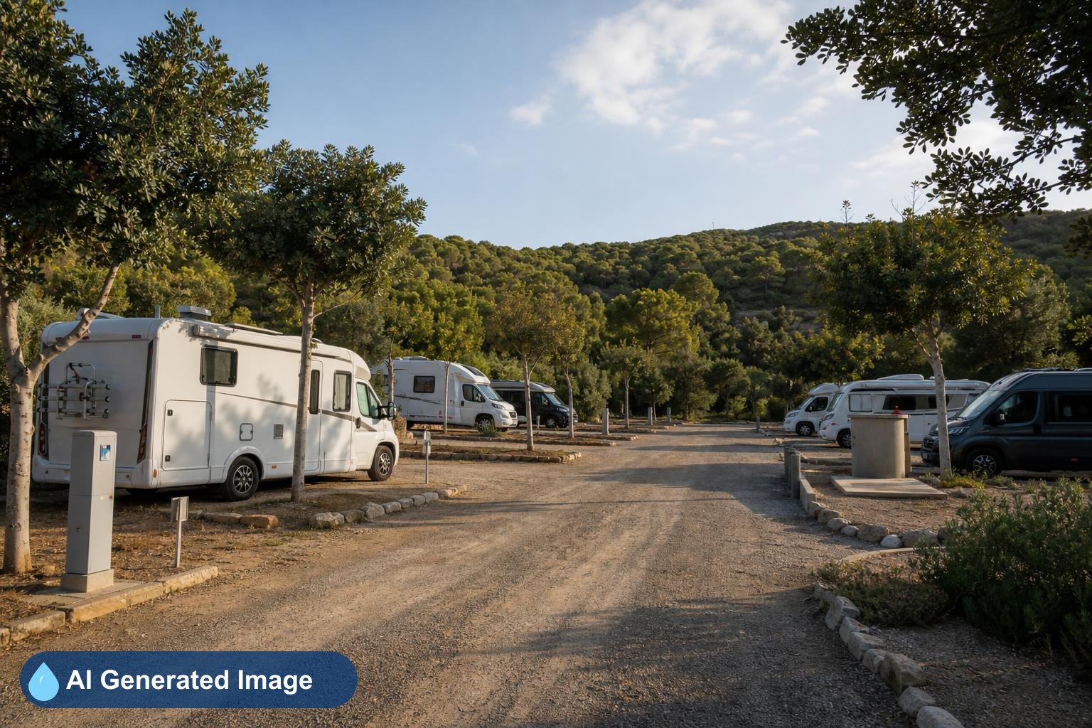 Área de autocaravanas Área autocaravanas Montmeló en Montmeló, Barcelona
