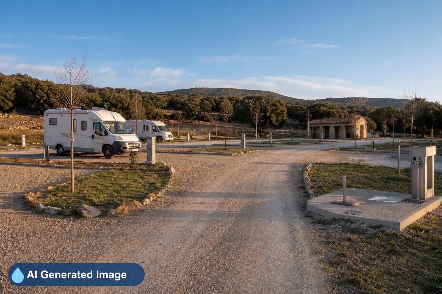Área de autocaravanas Área autocaravanas de Villarquemado en Villarquemado, Teruel