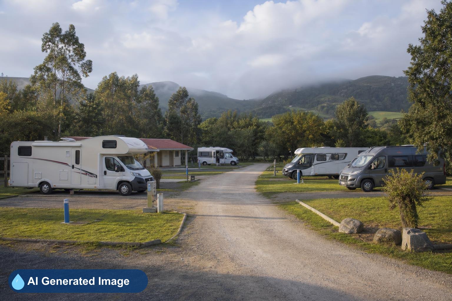 Área de autocaravanas Camping Suaces en Noja, Cantabria