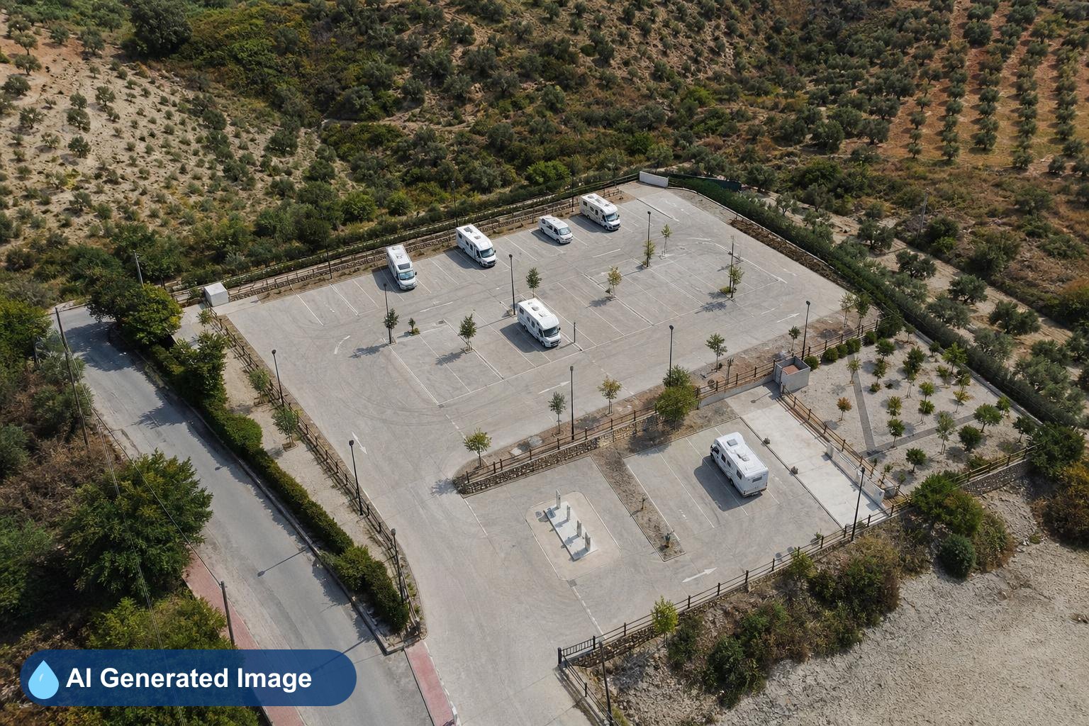 Área de autocaravanas Área autocaravanas Osuna en Osuna, Sevilla