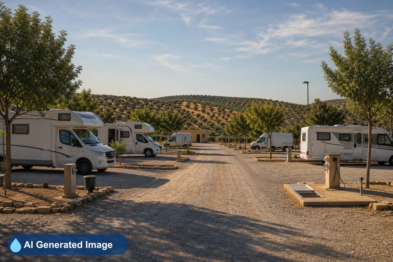 Área de autocaravanas Área autocaravanas de Tocina en Tocina, Sevilla
