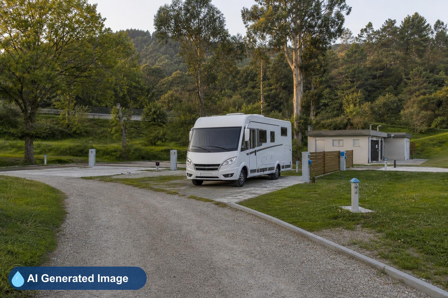Área de autocaravanas Camping Virgen del Mar en Santander, Cantabria