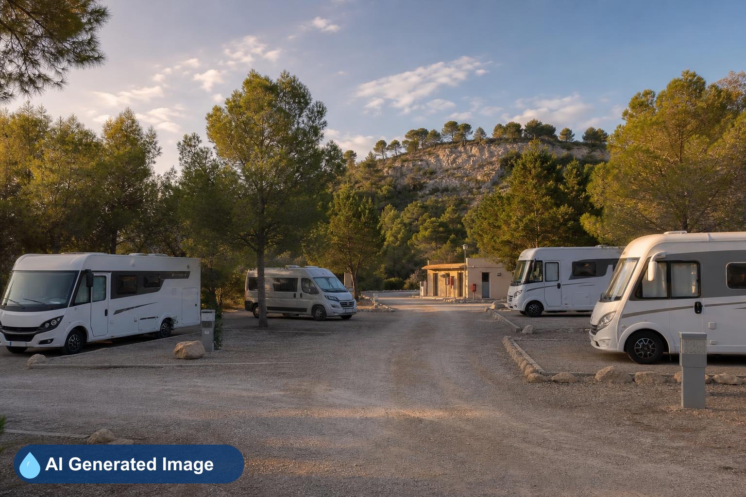 Área de autocaravanas Camping Puig-Reig Nature, Barcelona
