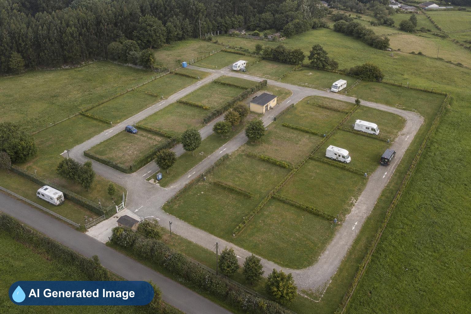 Área de autocaravanas Camping Praia Barreira Leis en Leis de Nemancos, A Coruña