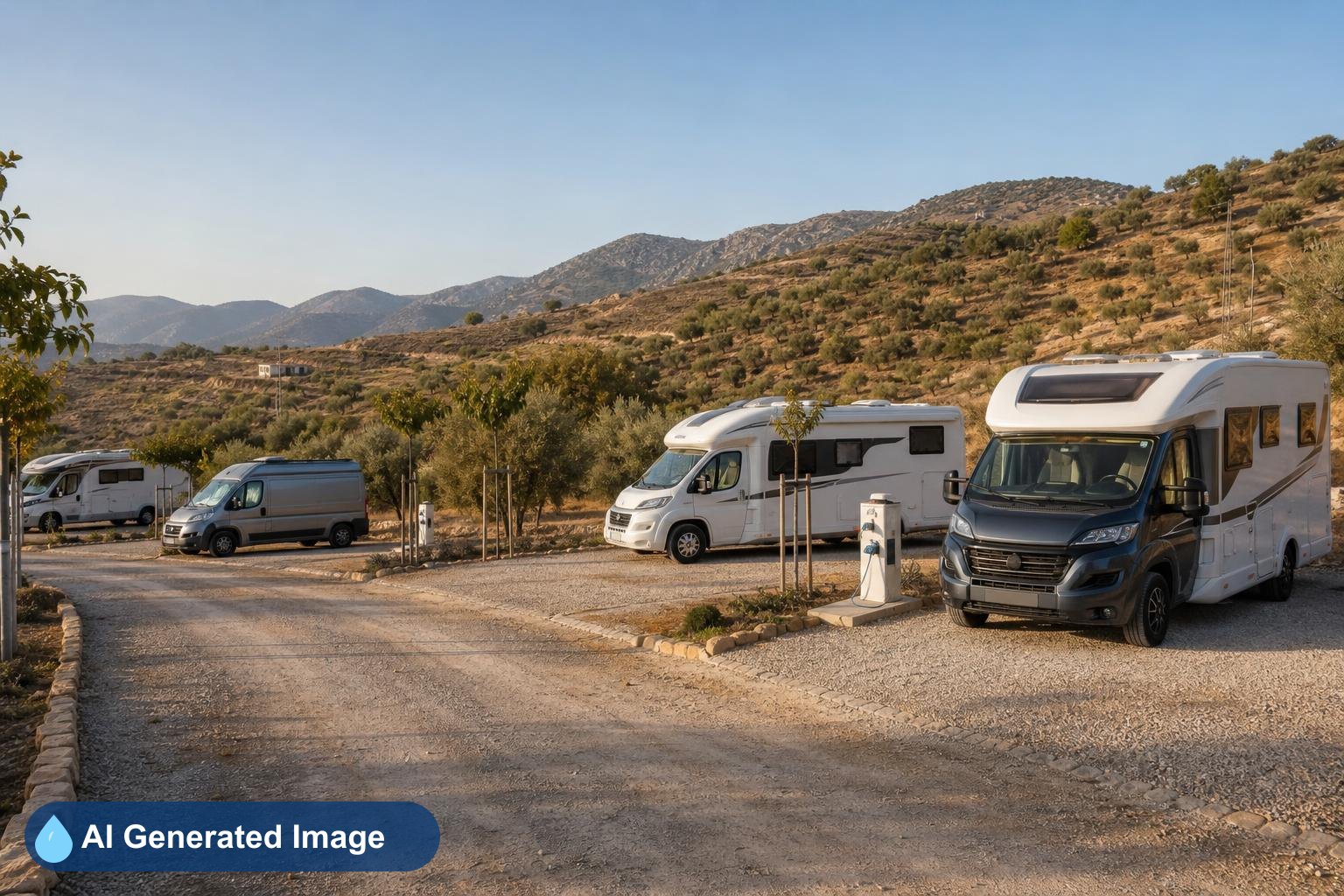 Área de autocaravanas Area Camper Granadaparking en P.K. 125, Granada