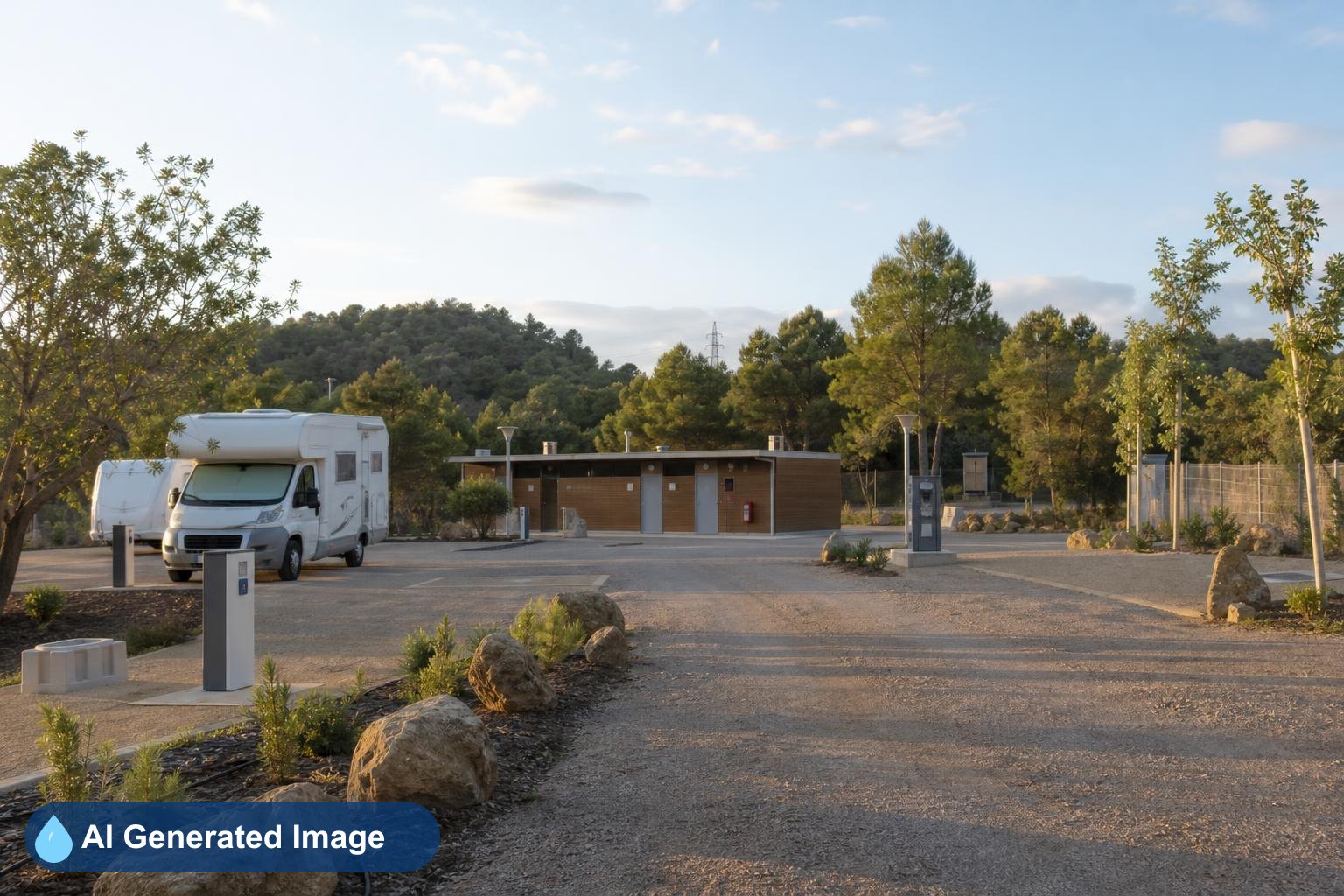 Área de autocaravanas Área autocaravanas Granollers en Granollers, Barcelona