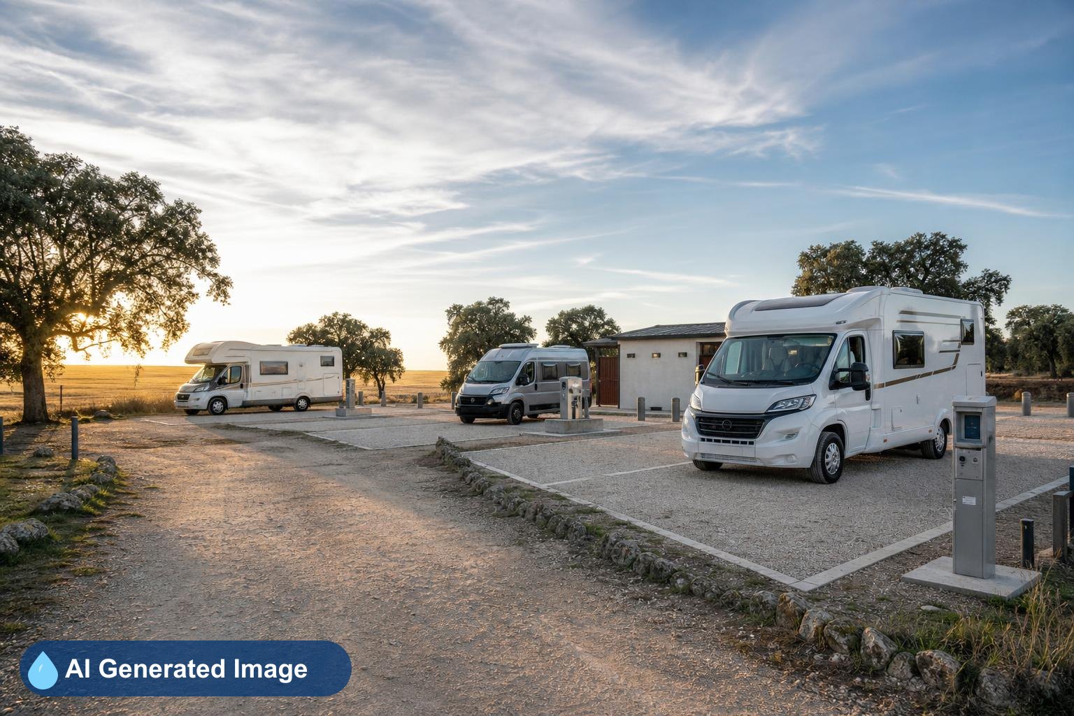 Área de autocaravanas Área de Autocaravanas de Olmedo en Olmedo, Valladolid