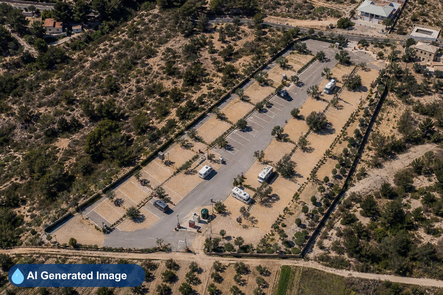 Área de autocaravanas Camping La Torreta Benidorm en Benidorm, Alicante