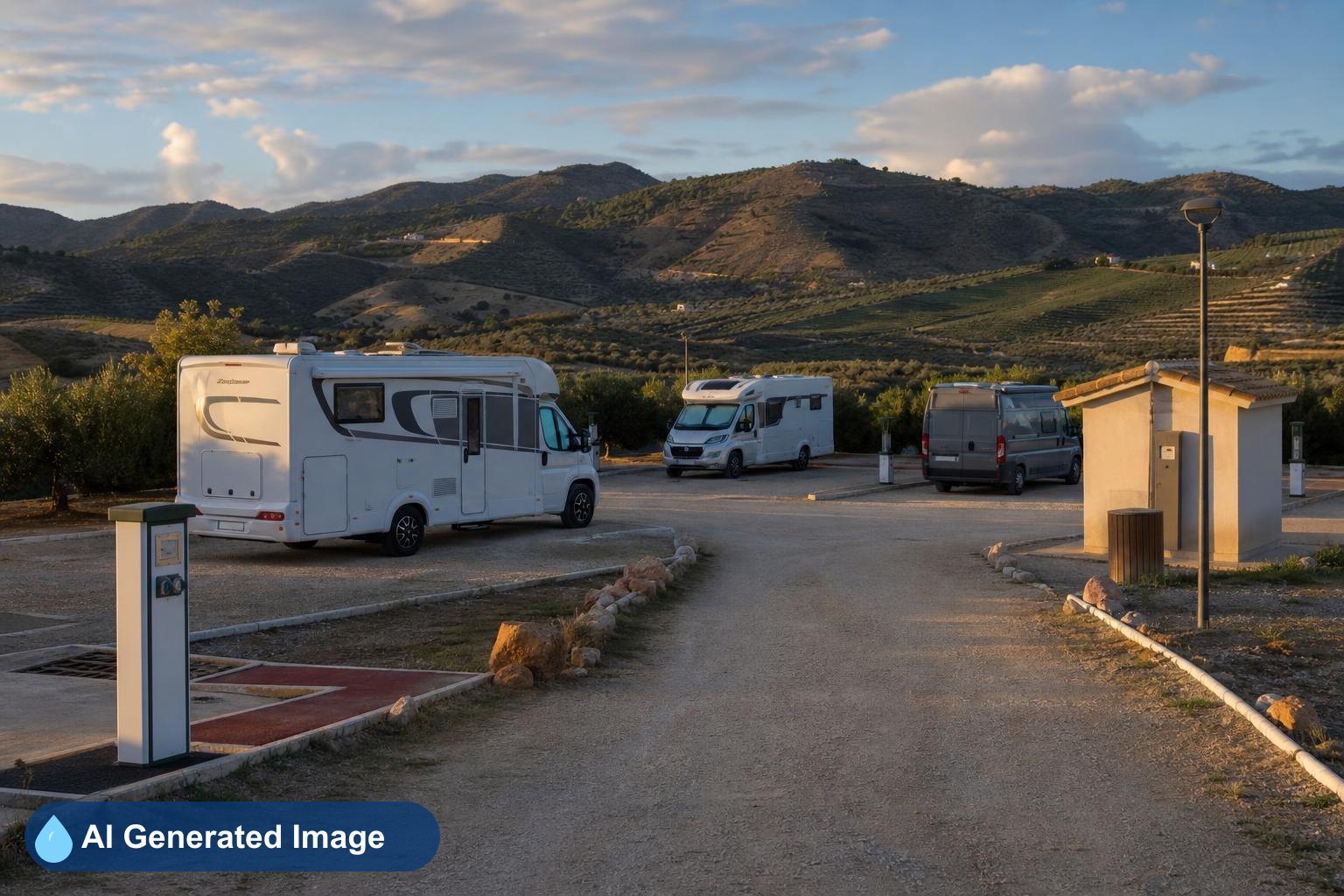 Área de autocaravanas Área autocaravanas Ciudad de Ronda en Ronda, Málaga