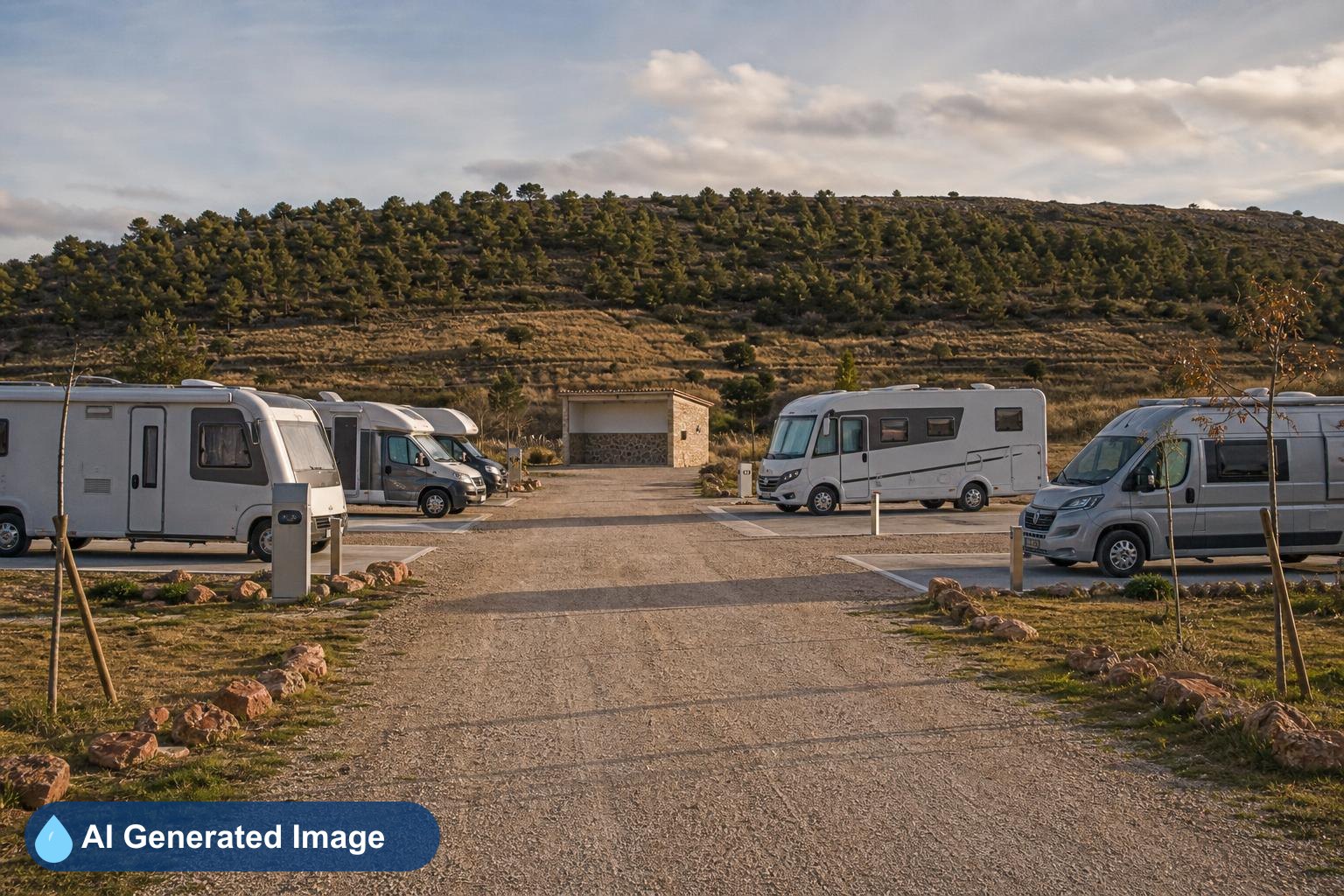Área de autocaravanas Área autocaravanas Cella en Cella, Teruel