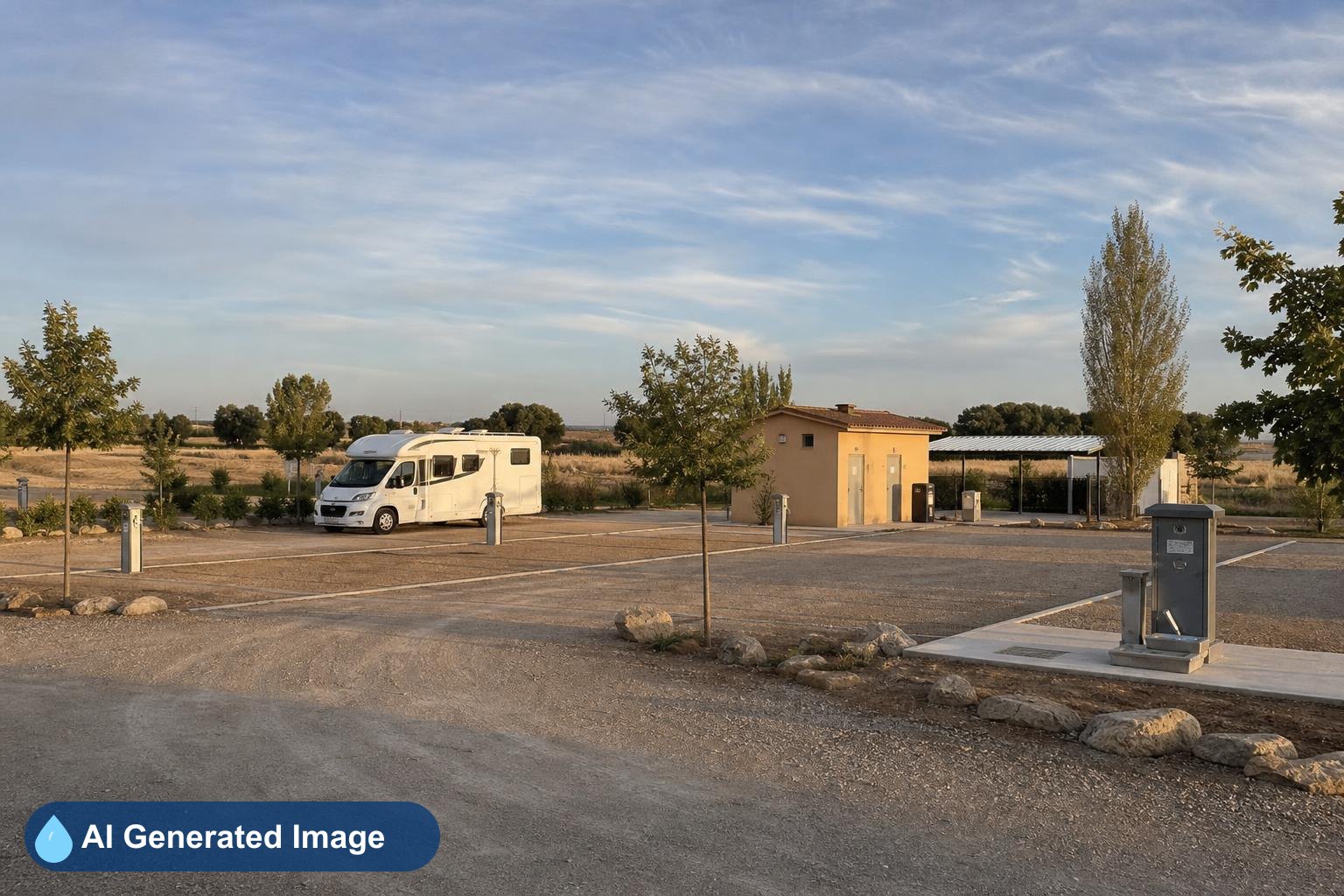 Área de autocaravanas Área autocaravanas León en León, León