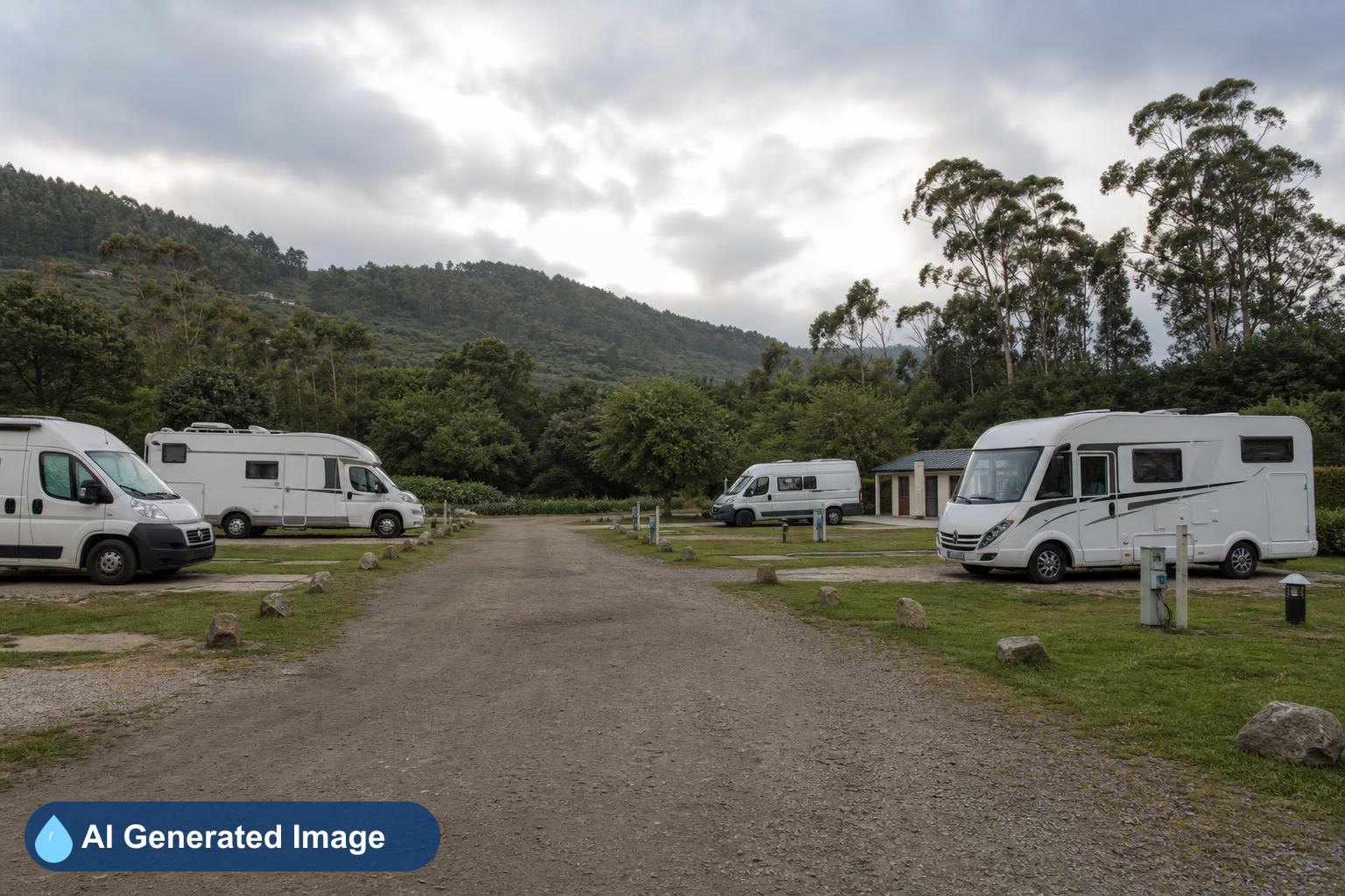 Área de autocaravanas Camping Sisargas en Malpica, A Coruña