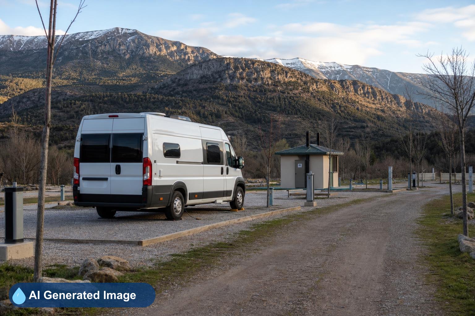 Área de autocaravanas Camping Valle de Nocito en Nocito, Huesca