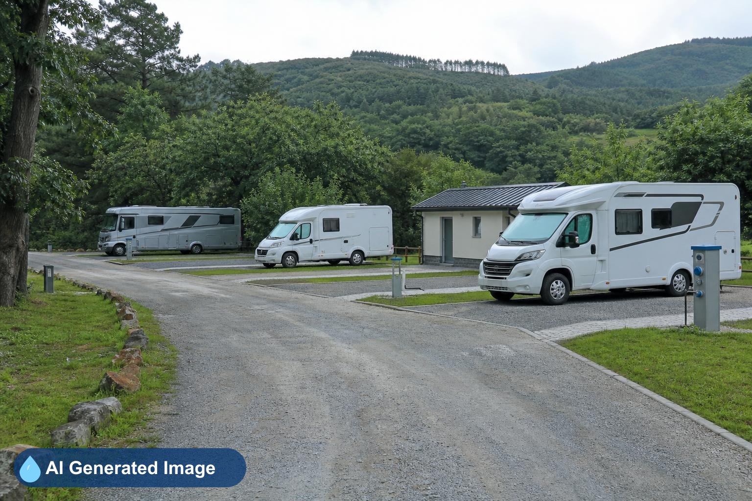 Área de autocaravanas Camping A Fonsagrada en Fonsagrada, Lugo