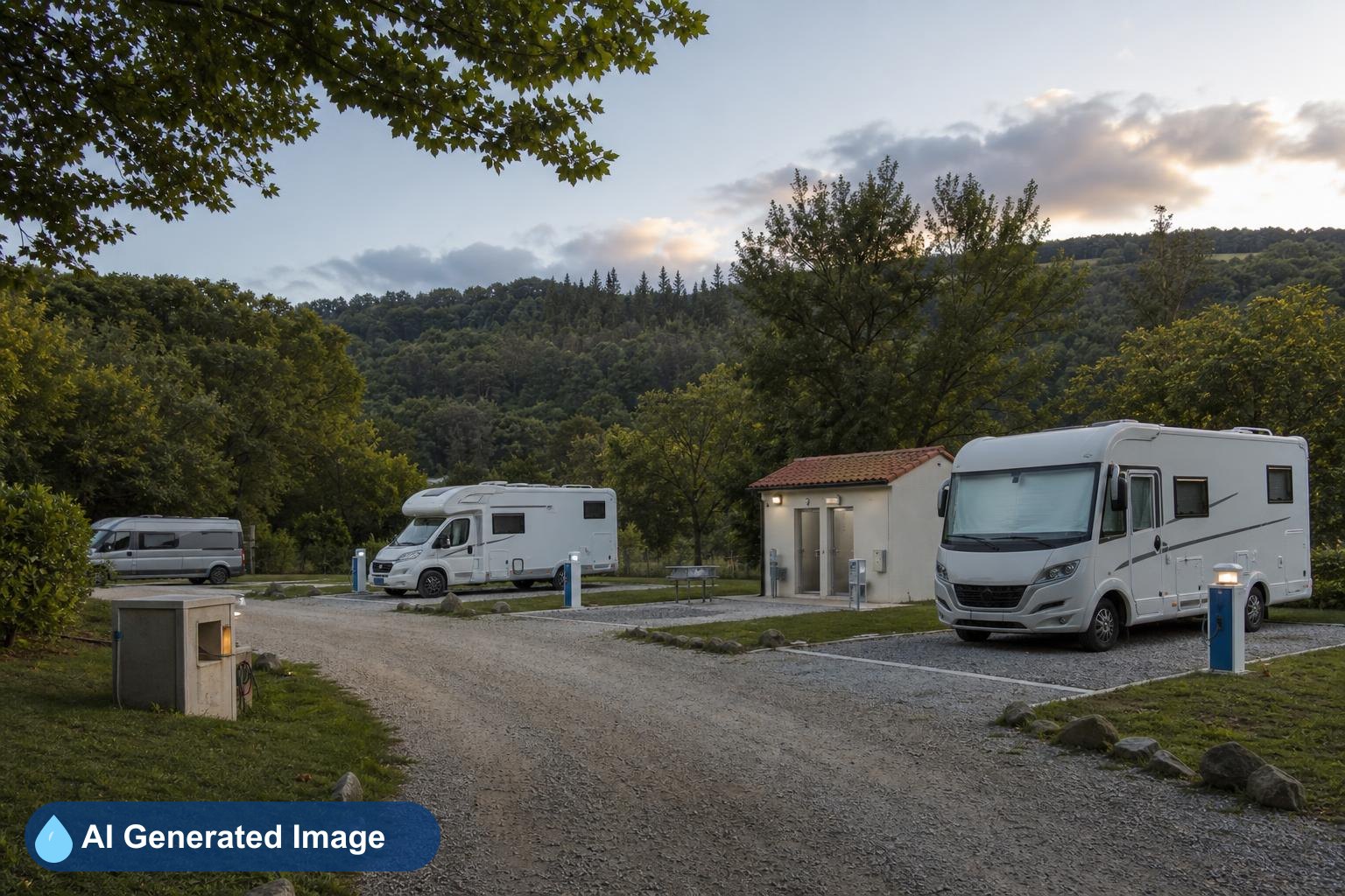 Área de autocaravanas Camping Maceira en Covelo, Pontevedra