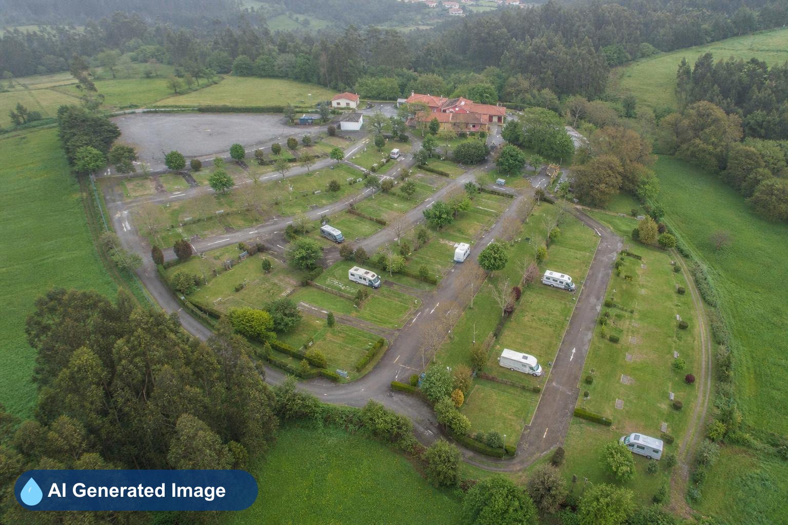 Área de autocaravanas Camping O Parral en Chanteiro, A Coruña