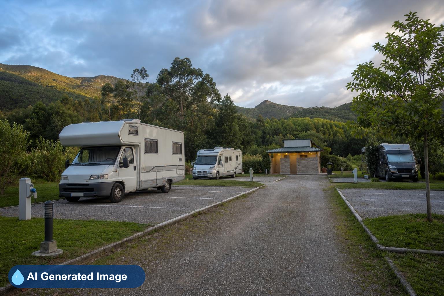 Área de autocaravanas Camping los Molinos Noja en Noja, Cantabria