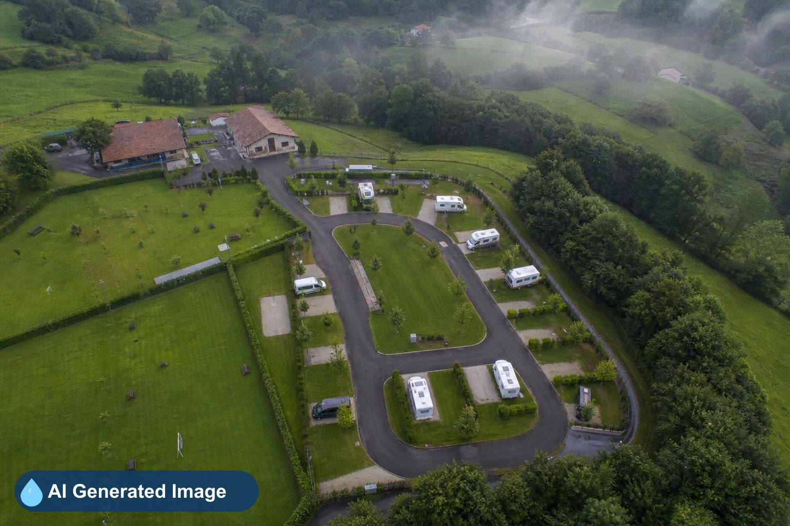 Área de autocaravanas Camping Liébana en Cabezón de Liébana, Cantabria