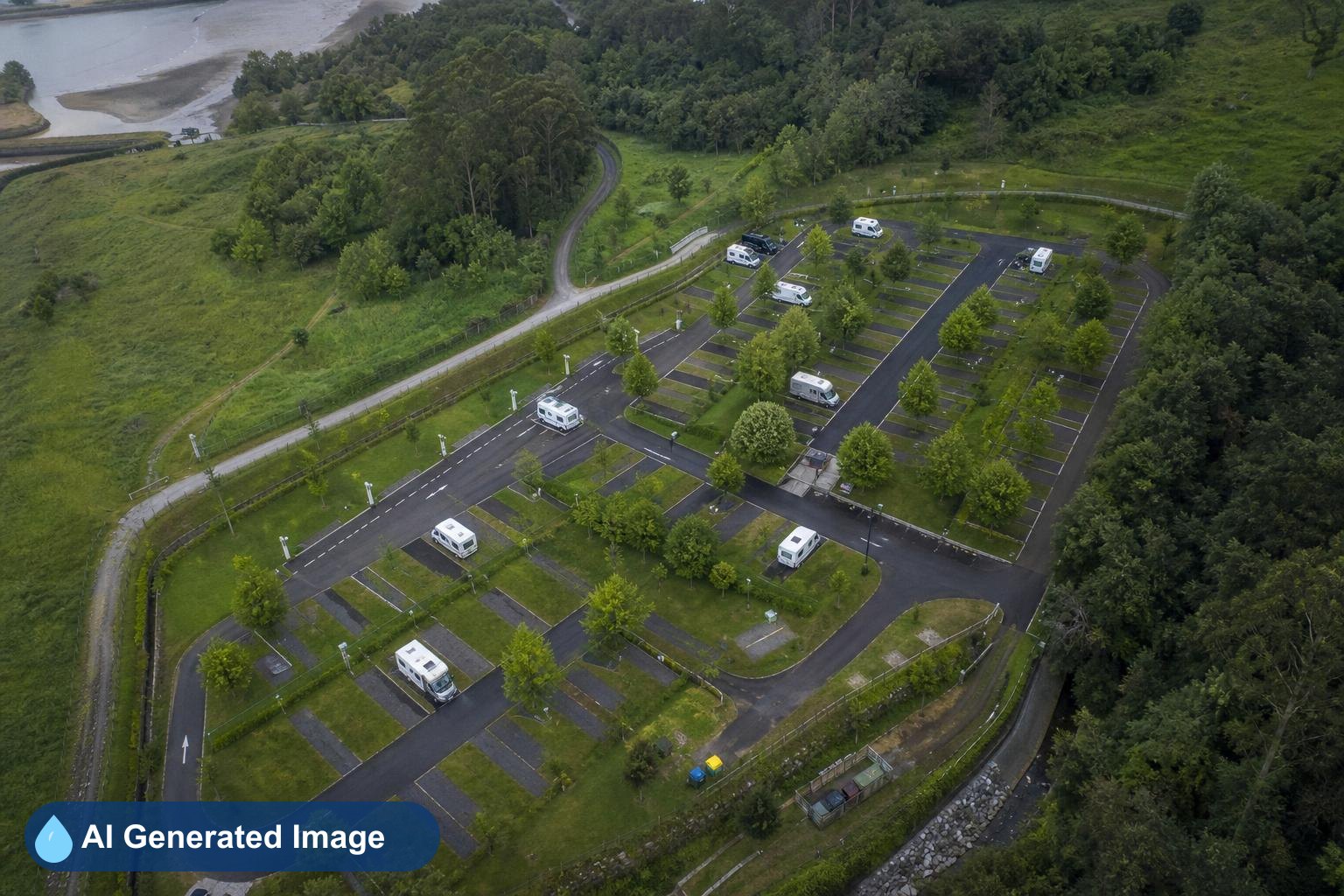 Área de autocaravanas Camping de Castro en Castro-Urdiales, Cantabria
