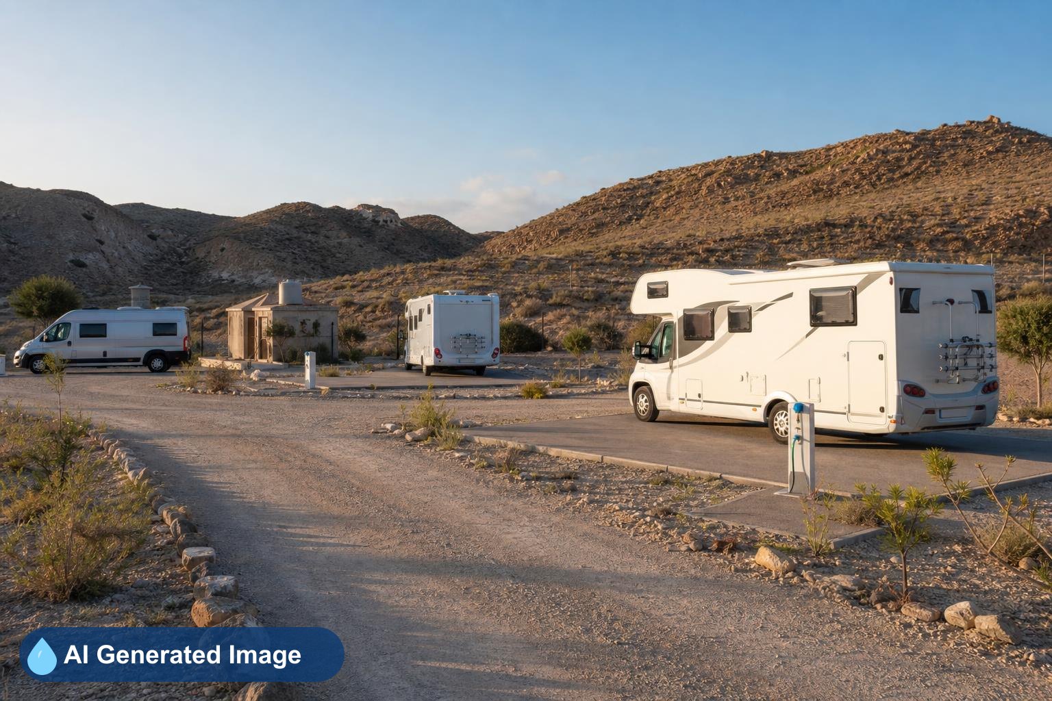 Área de autocaravanas Camper Área Cabo de Gata en Almería, Almería