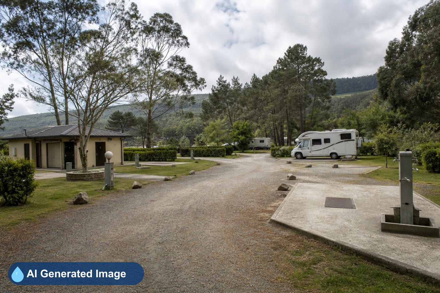 Área de autocaravanas Camping Playa Raso, A Coruña